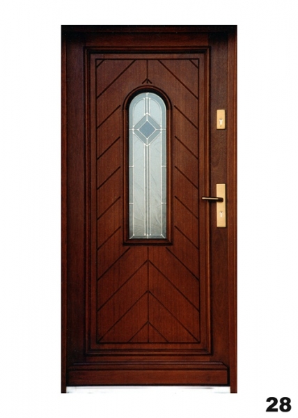 Vchodové dveře - model 28